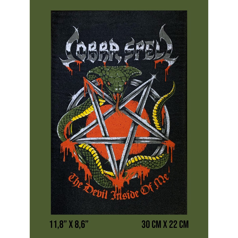 The Devil Inside Of Me Backpatch