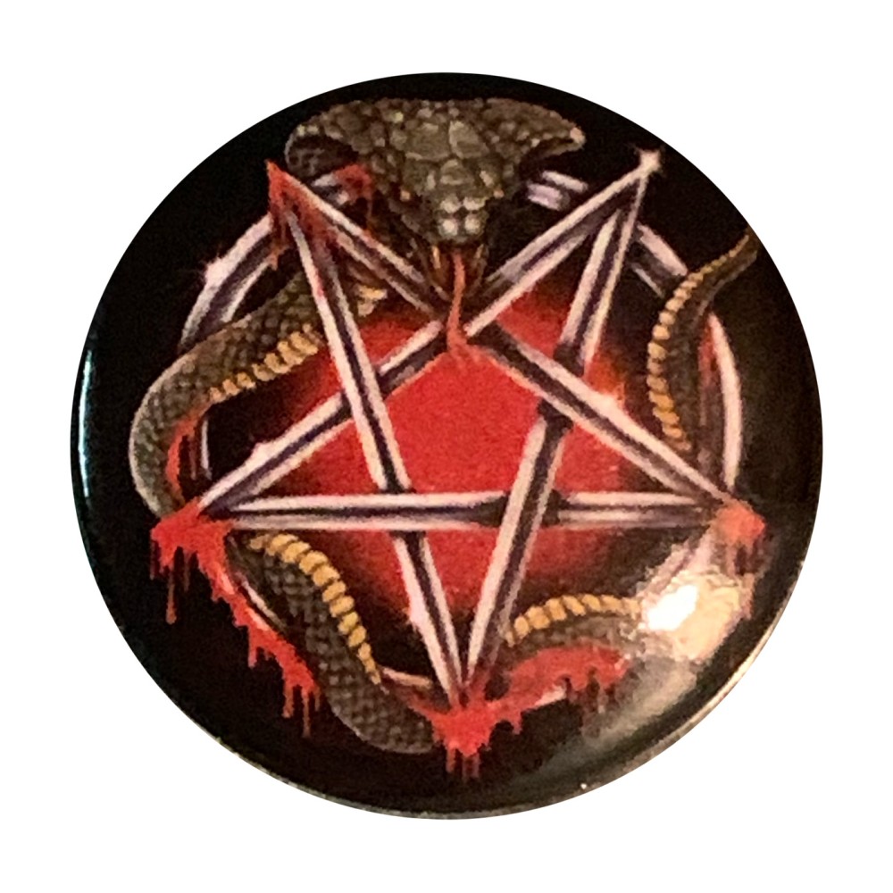 'The Devil Inside Of Me' Button Pin