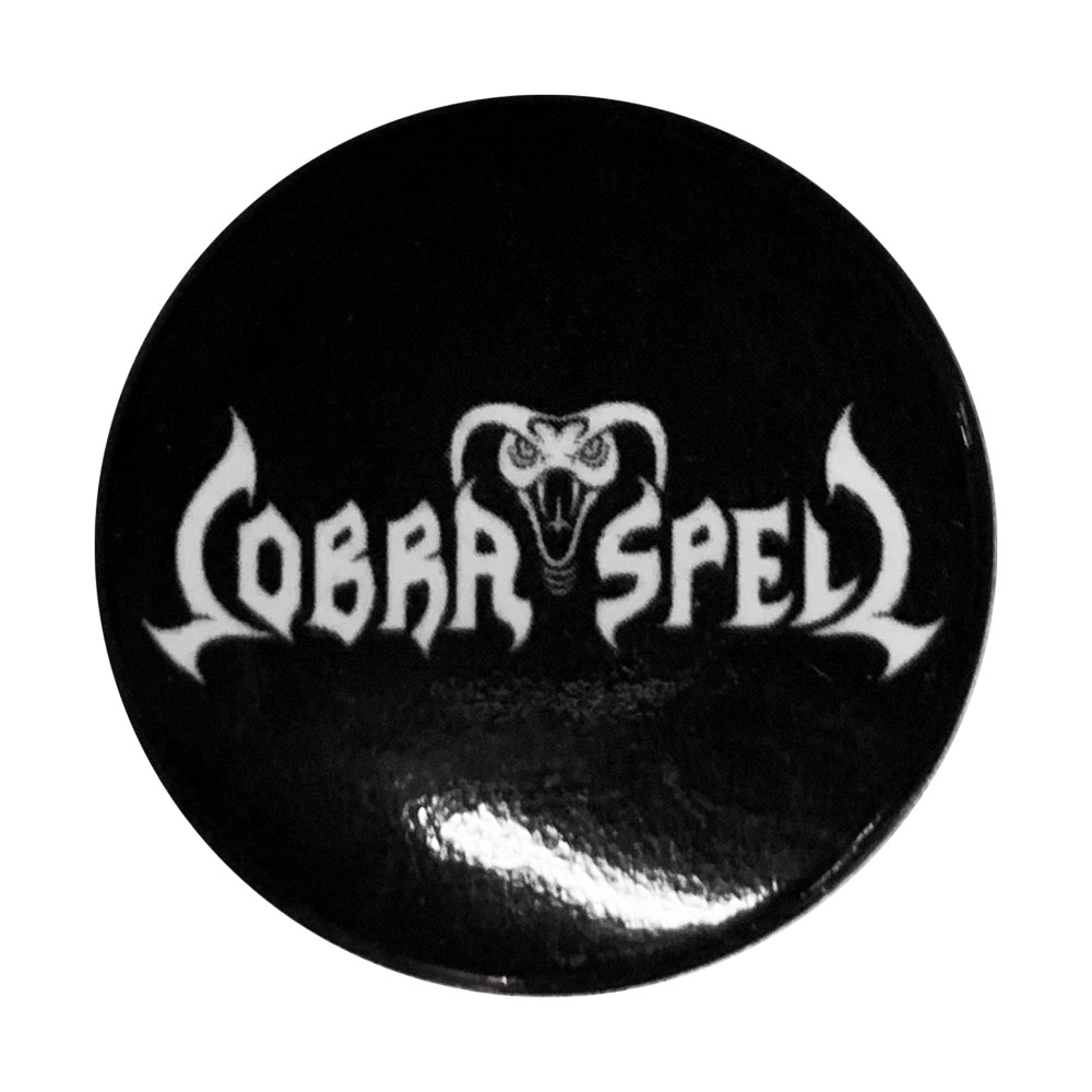 'Cobra Spell Logo' Button Pin
